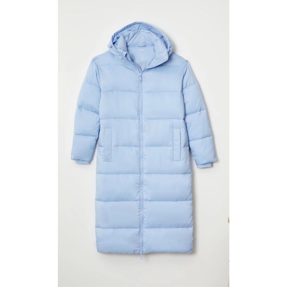 Girlfriend Collective Serenity Long Recycled Puffer Jacket XS